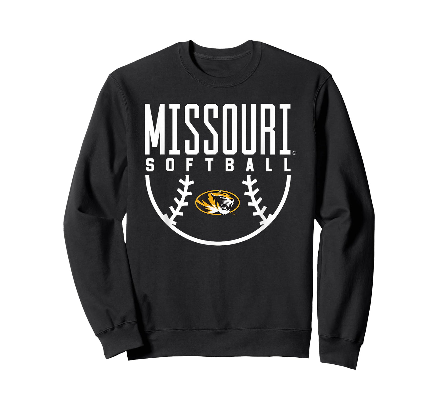 University of Missouri Mizzou Tigers Softball Arch T-Shirt