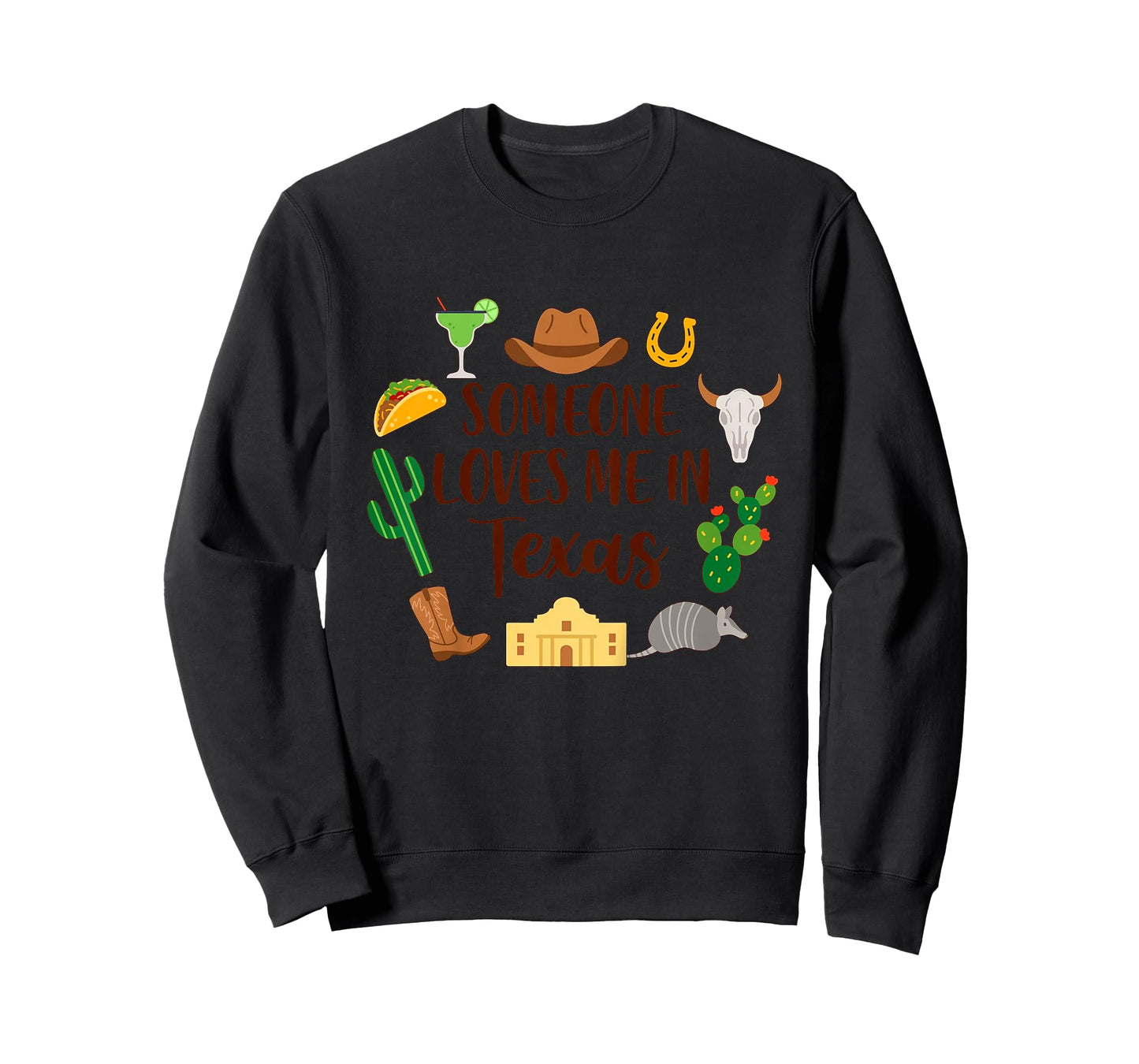 Kids Texas Baby Texas Traveling Trip Someone Loves Me In Texas T-Shirt