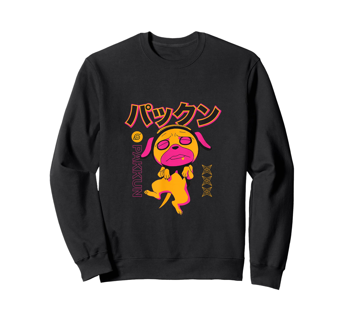 Naruto Classic Still Sleepy Pakkun Minimal Colors T-Shirt