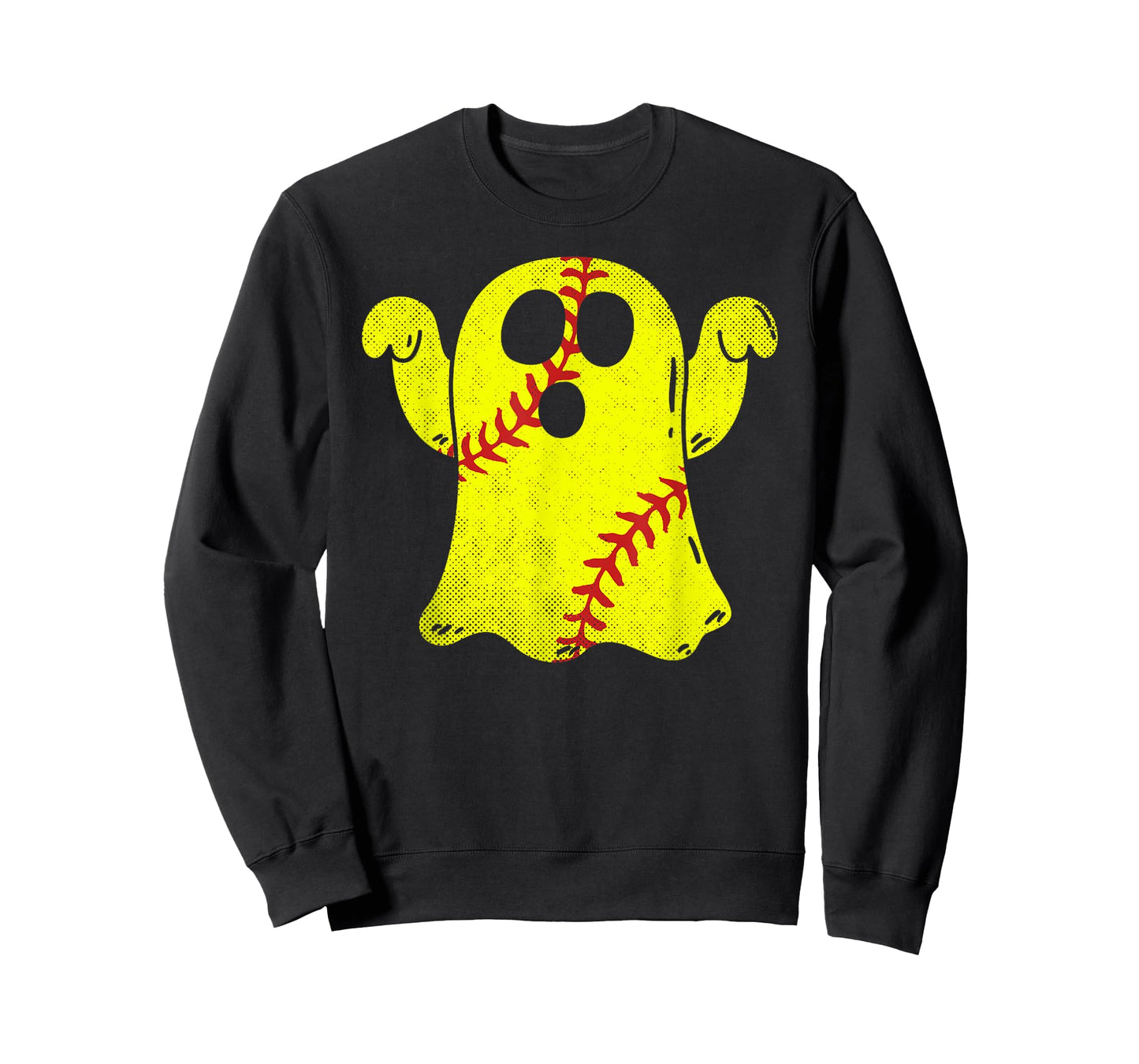 Softball Ghost Softball Lover Halloween Costume T-Shirt