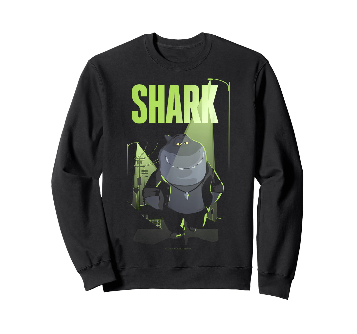 The Bad Guys Mr. Shark City Street Light T-Shirt