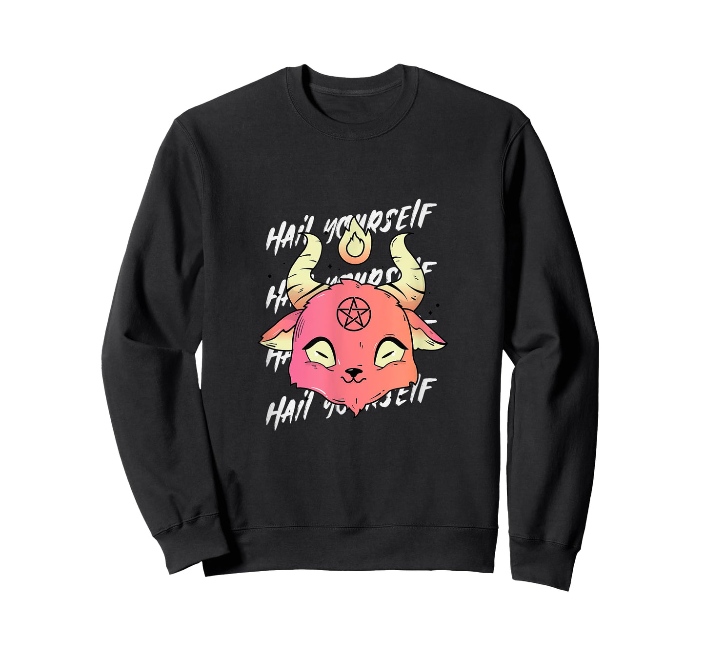 Hail Yourself Cute Demon Goat LPOTL T-Shirt