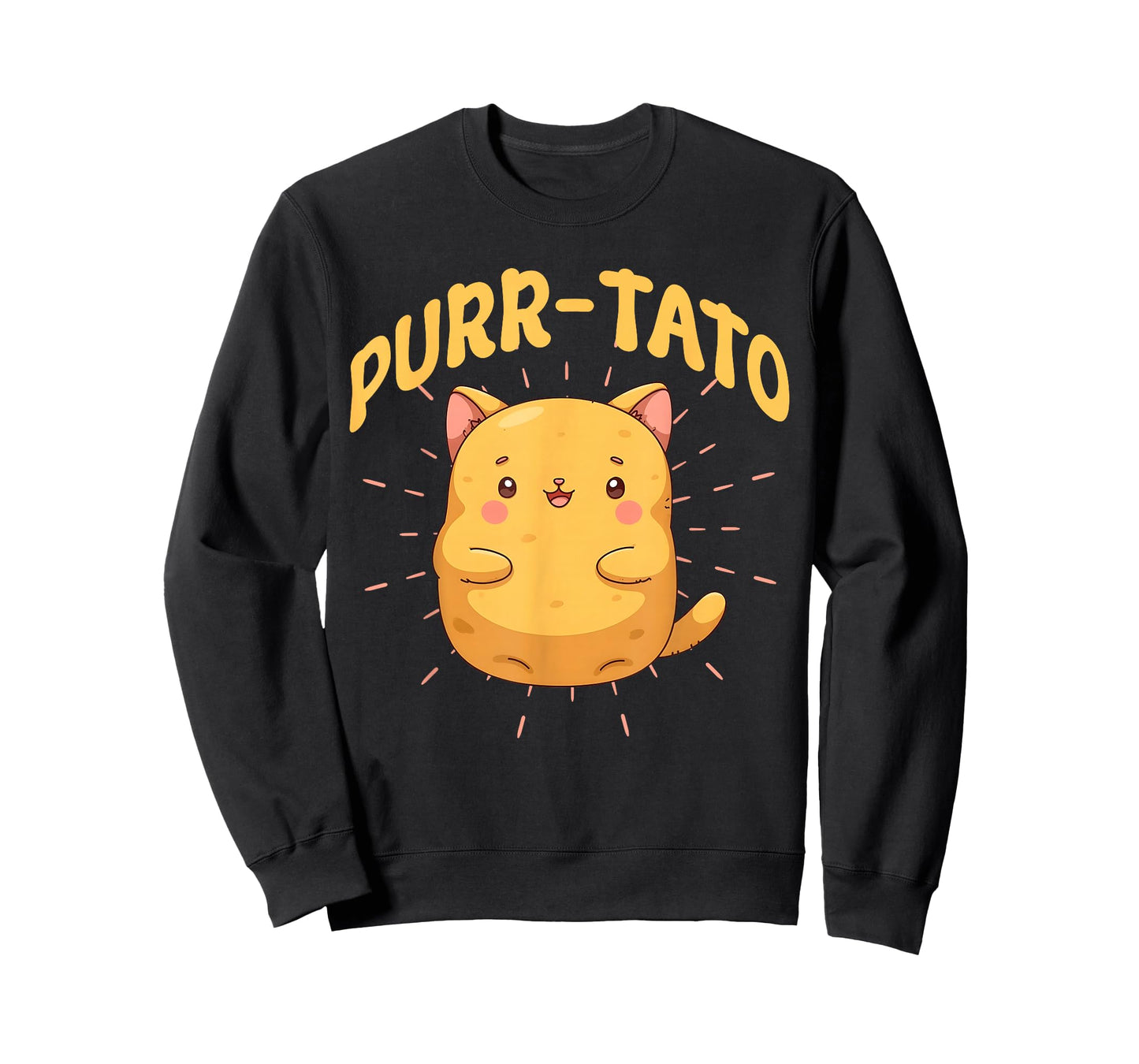 Purr-Tato Funny Cat Potato Kawaii T-Shirt