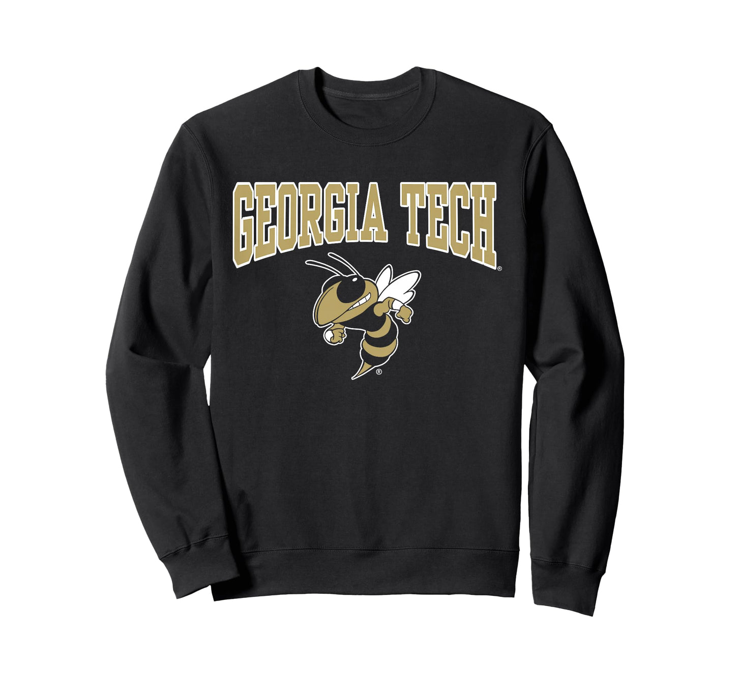 Kids Georgia Tech Yellow Jackets Kid's Buzz Navy T-Shirt