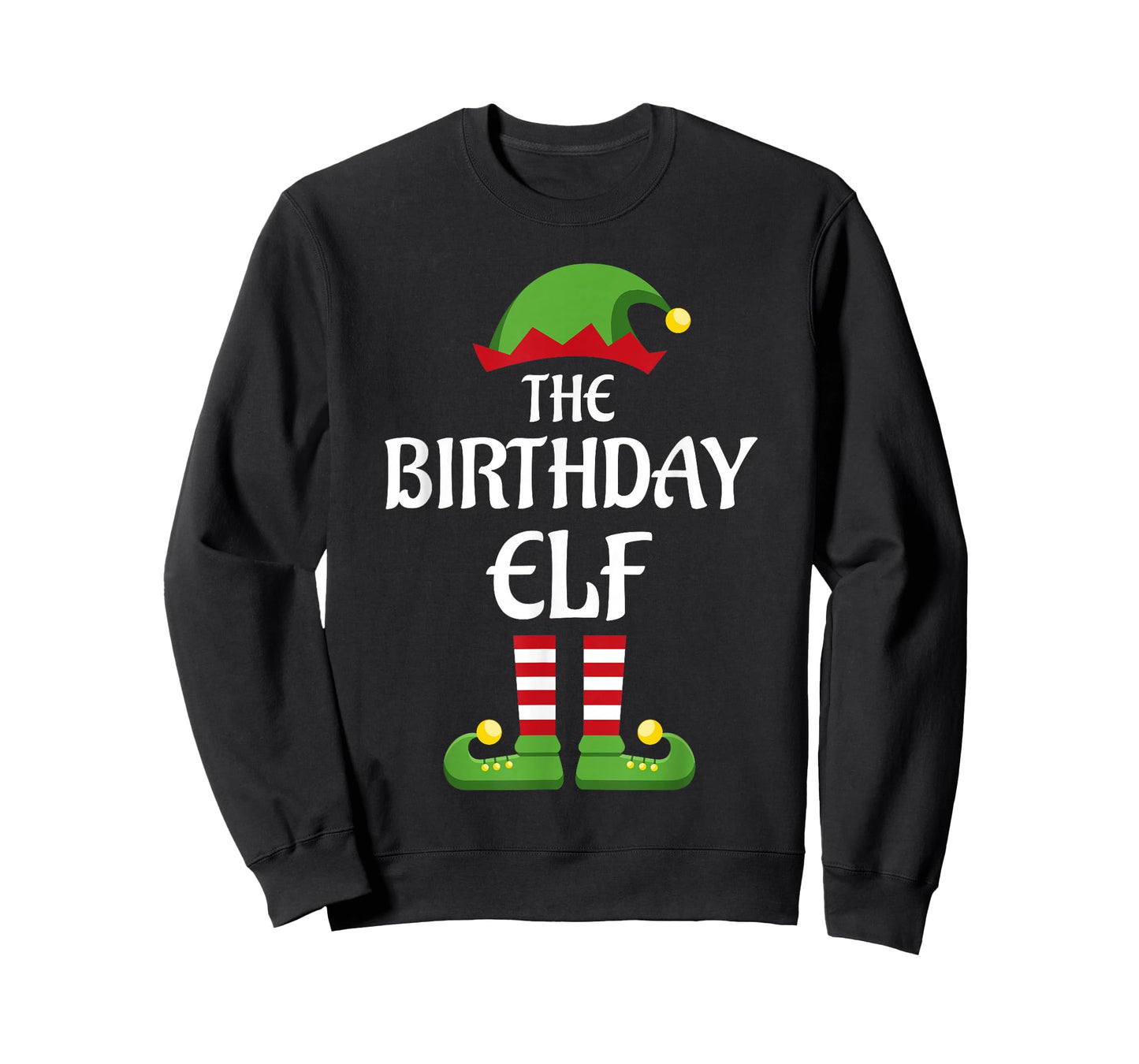 Birthday Elf Family Matching Group Christmas T-Shirt