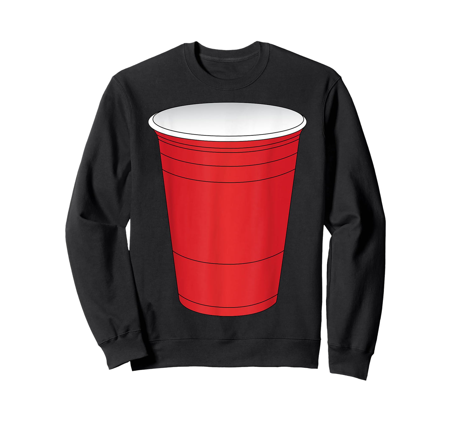 Red Beer Pong Cup Costume T-Shirt Fun Party Game T-Shirt