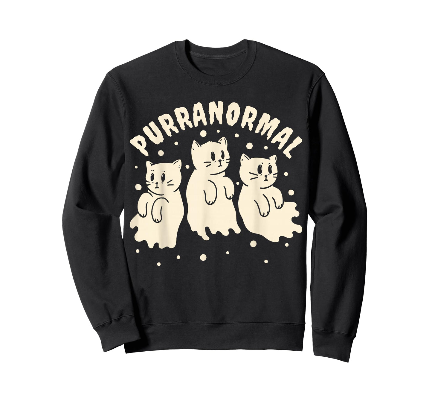 Ghost Hunting Cat Paranormal Investigator Ghost Researcher T-Shirt
