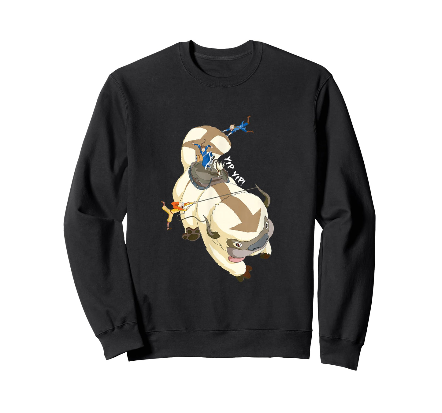 Avatar: The Last Airbender Appa Flying Yip Yip Scene T-Shirt