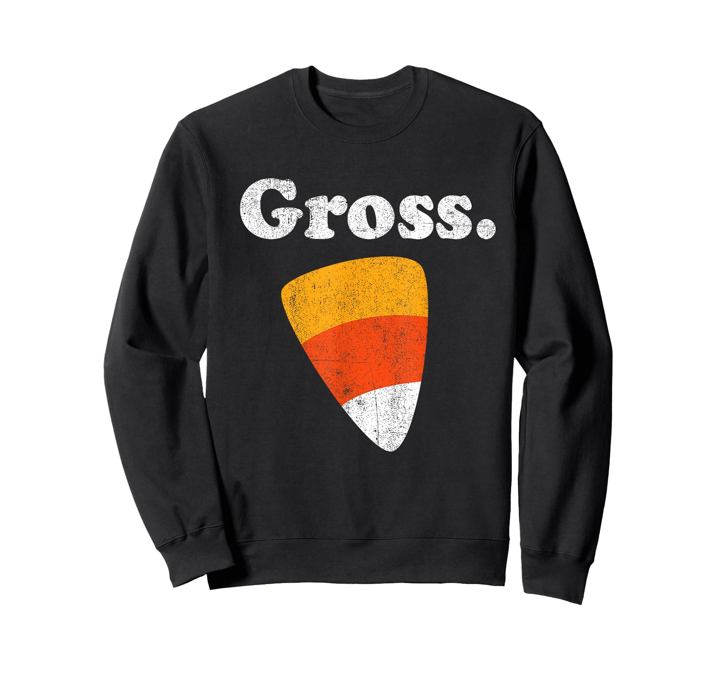 Funny Gross Candy Corn Halloween Retro 80's Anti Candy Corn T-Shirt