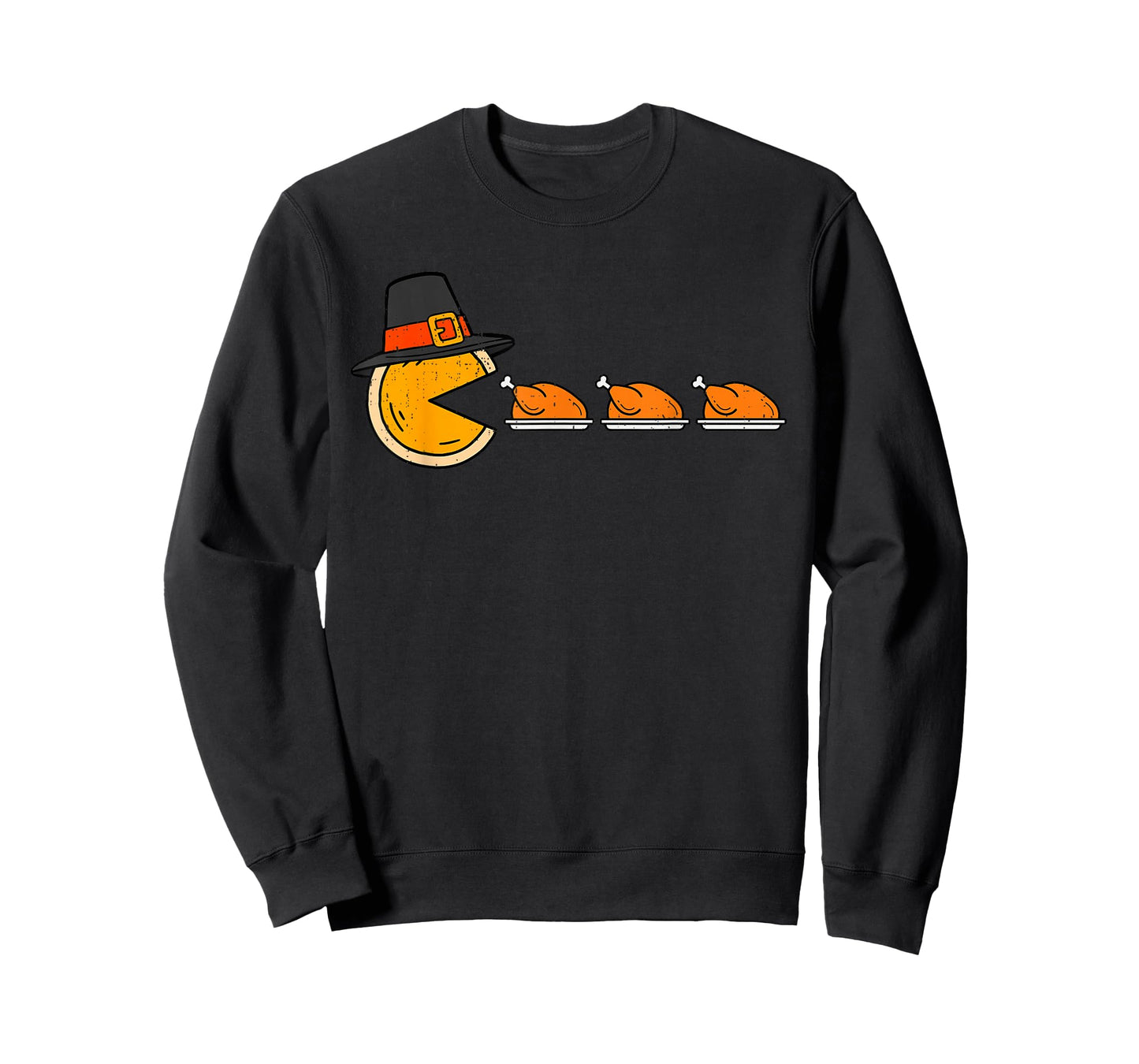 Funny Video Game Eating Turkey Thanksgiving Gamer Boys Kids T-Shirt