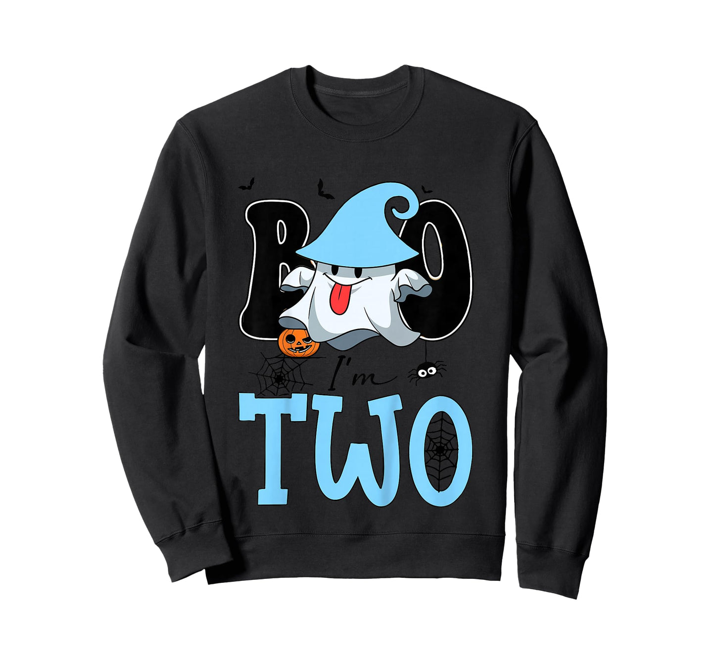 Kid Boo I'm Two 2nd Birthday Ghost Halloween Costume Toddler T-Shirt