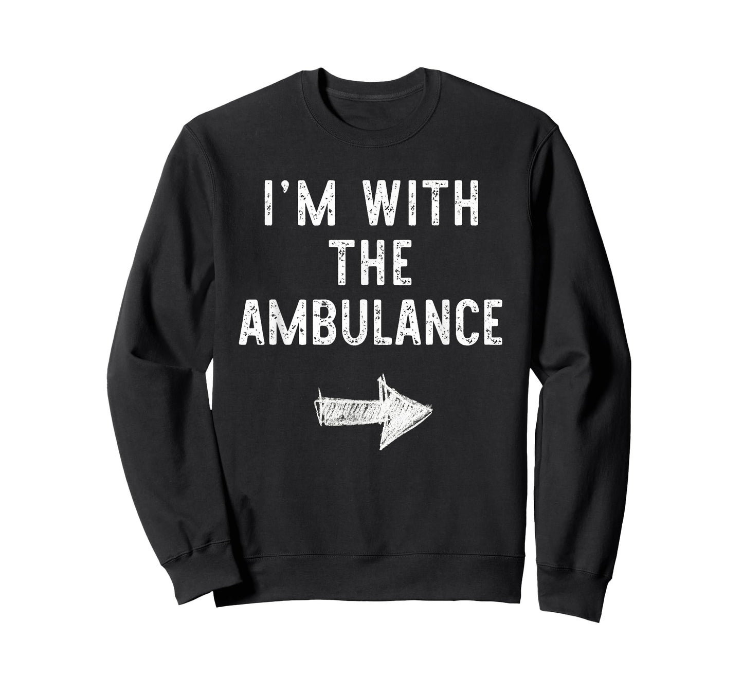 I’m With The Ambulance Funny Halloween Couple Costume T-Shirt