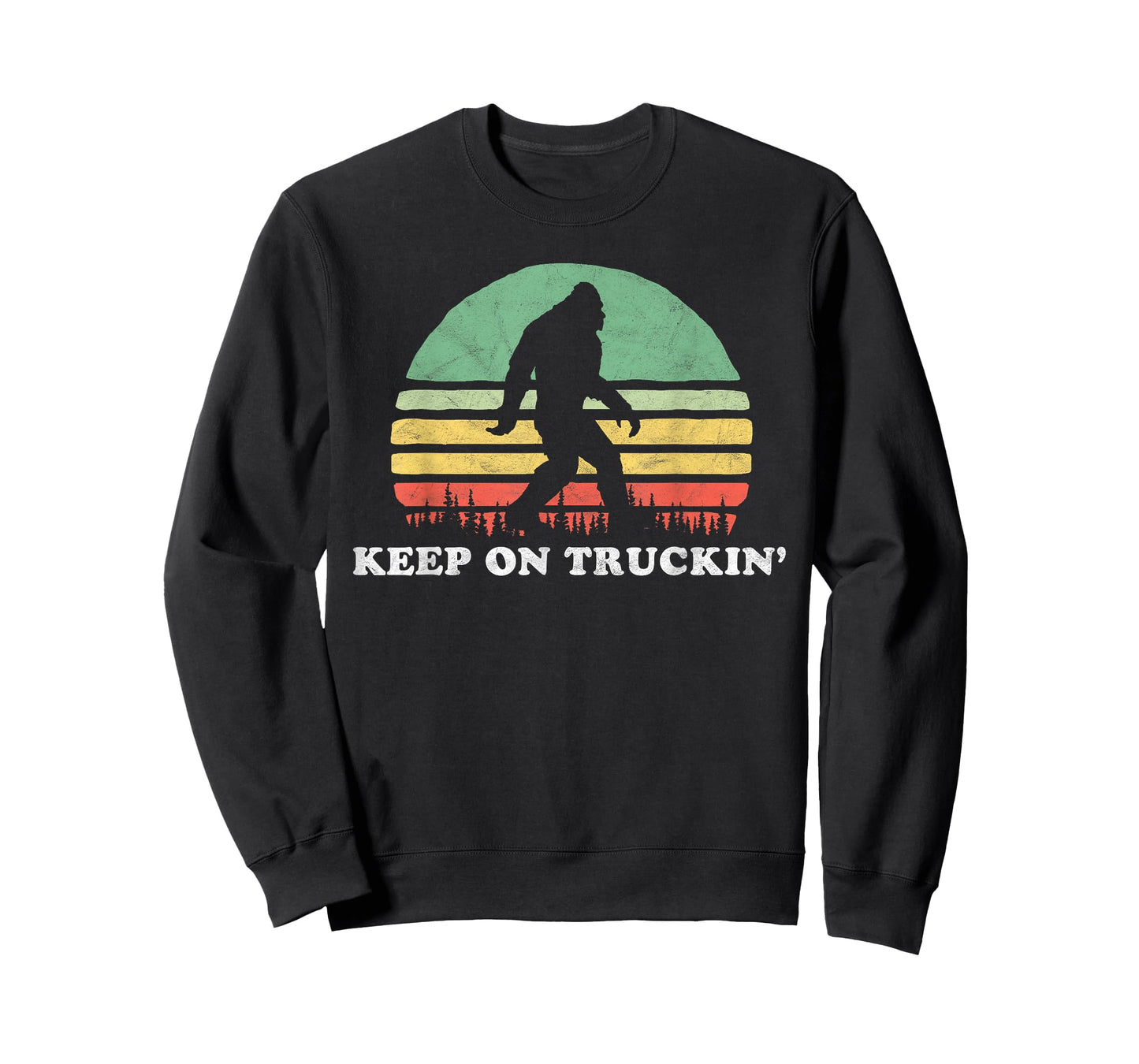 Groovy Sixties Bigfoot Keep On Truckin' Retro 60s T-Shirt