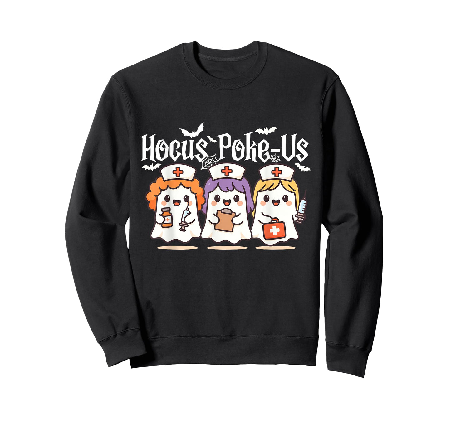 Hocus Poke-Us - Spooky Halloween Nurse Costume T-Shirt