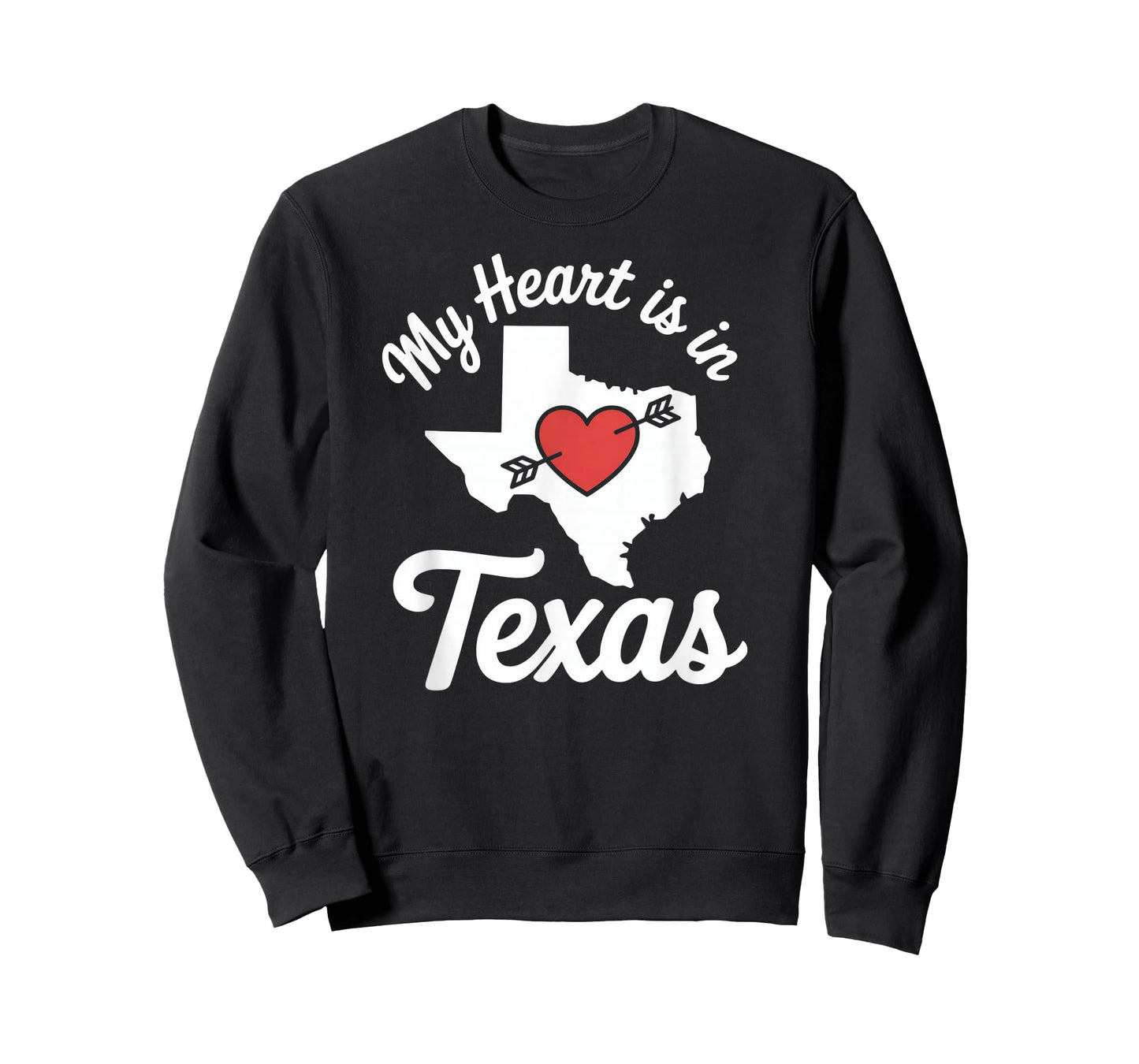 My Heart is in Texas Cute Texas Love T-Shirt