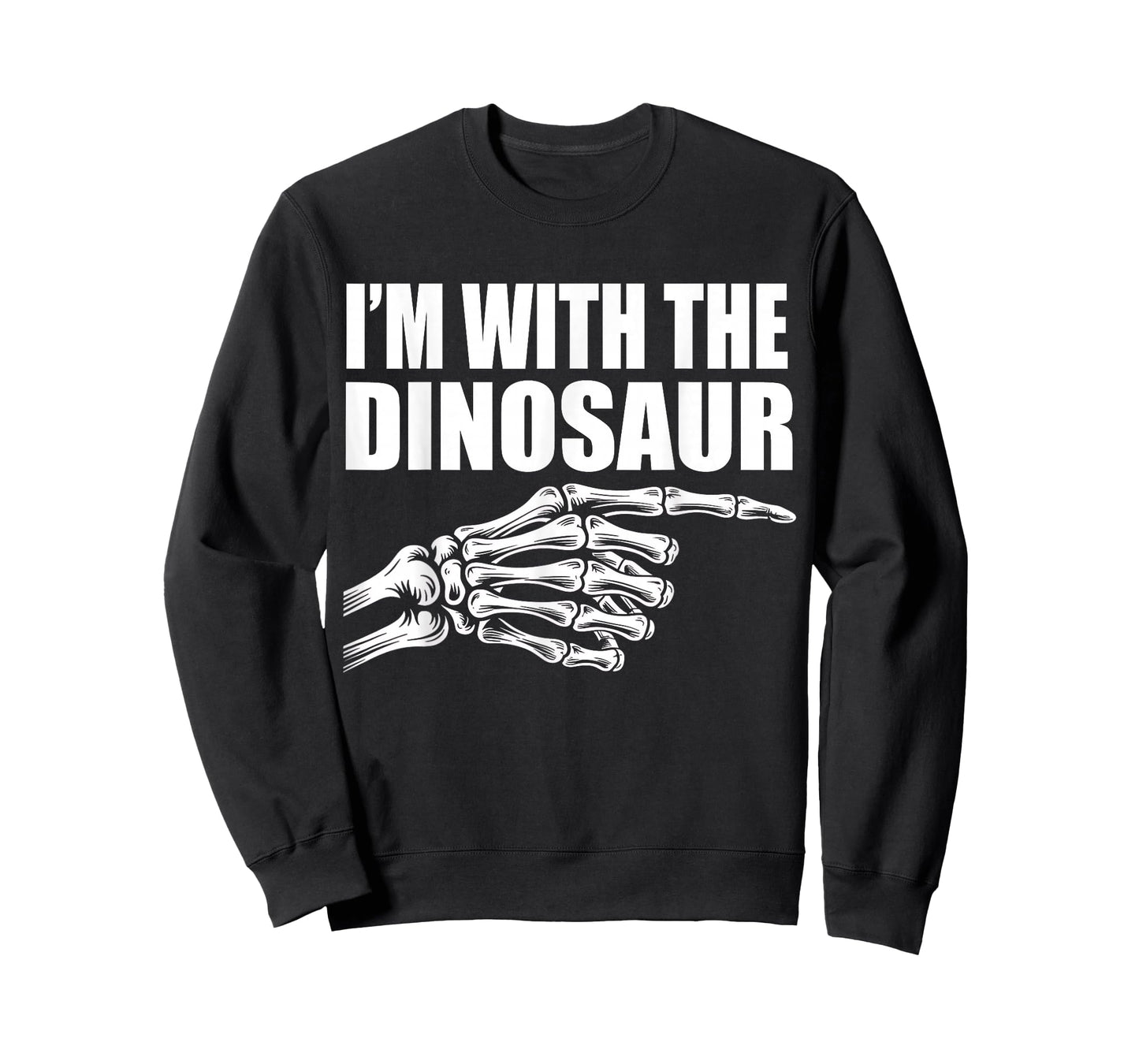 I'm with The Dinosaur Shirt Adult Kids Men Women Costume T-Shirt