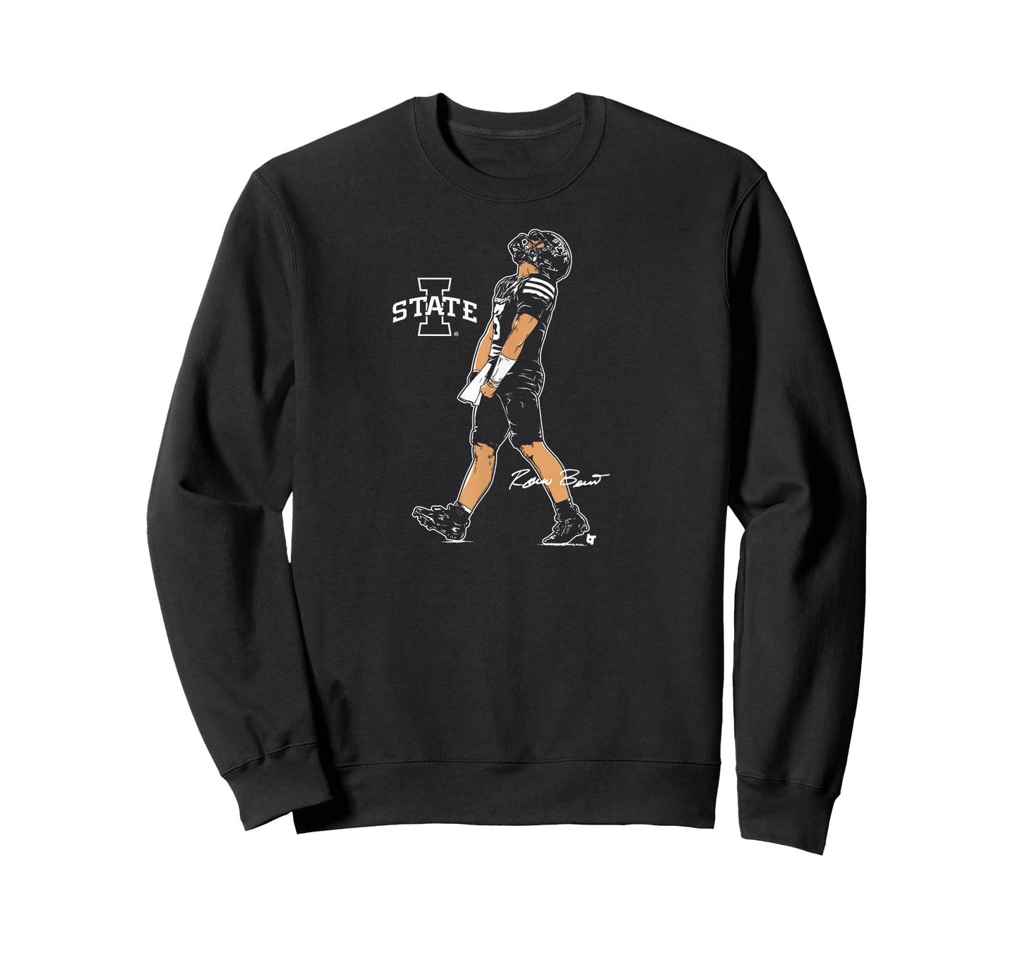 Iowa State Footbal - Rocco Becht - Superstar Pose Nil T-Shirt