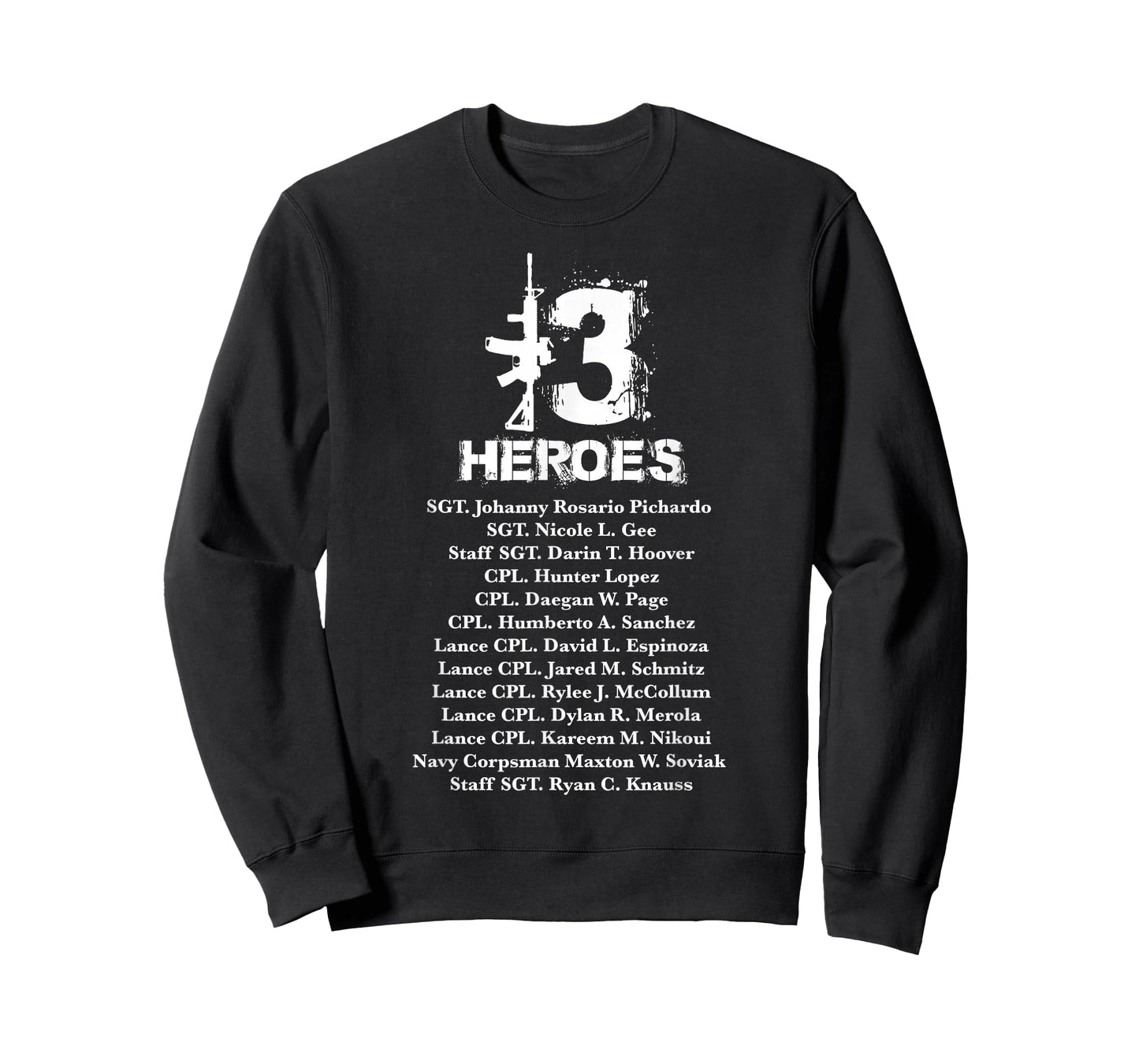 13 Heroes 08-26-2021 Never Forget Honor Fallen Soldiers Gift T-Shirt