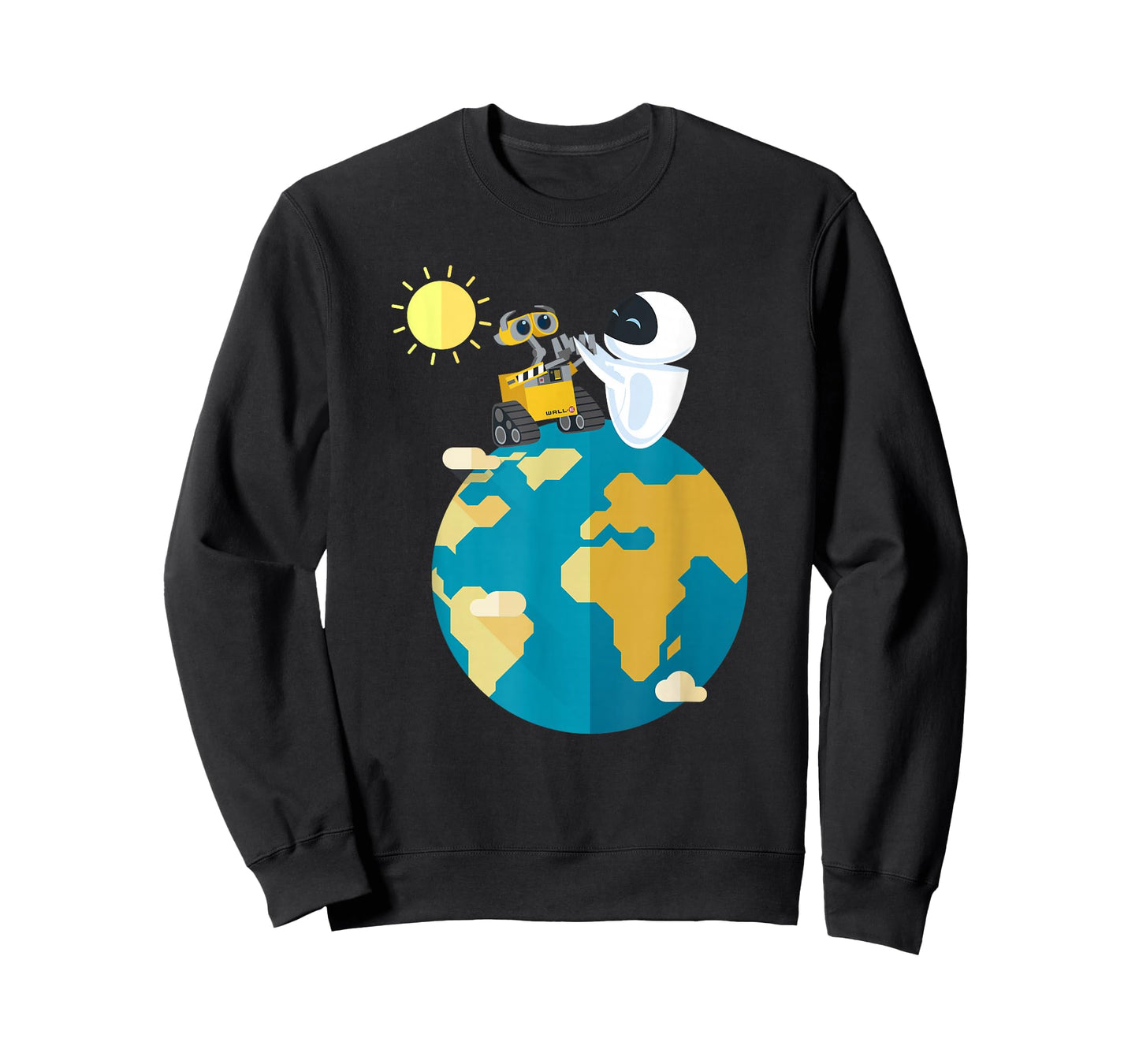 Disney Pixar Wall-E & EVE World Peace T-Shirt