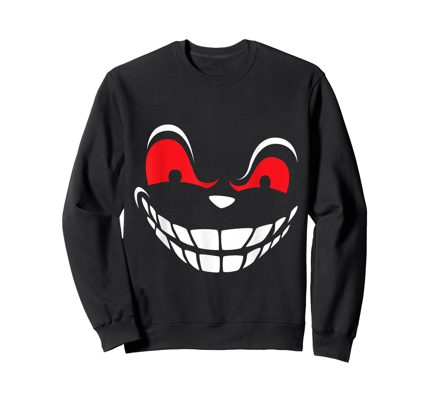 Horror Halloween Evil Grin Smile Costume Party Outfit T-Shirt