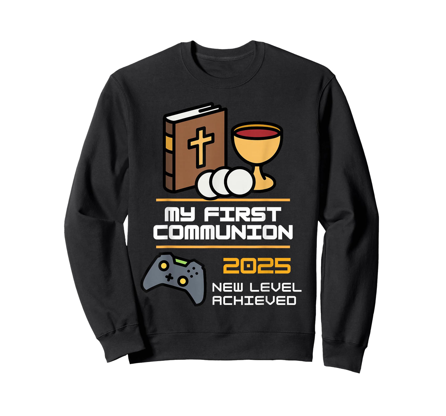 My 1st First Communion 2025 Boys Girls Controller Video Game T-Shirt