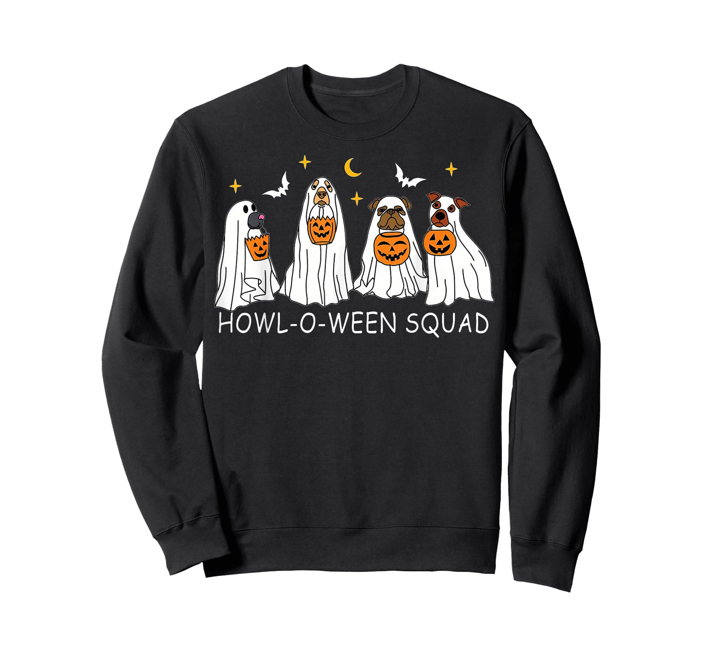 Dog Ghost Cute Dog Dressed As Ghost Funny Halloween Women T-Shirt