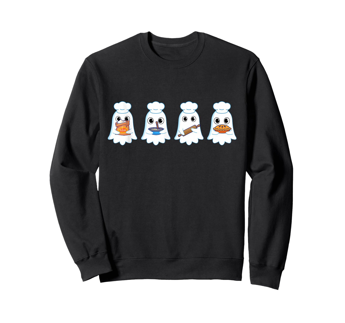 Sourdough Ghost Baking Cute Halloween T-Shirt