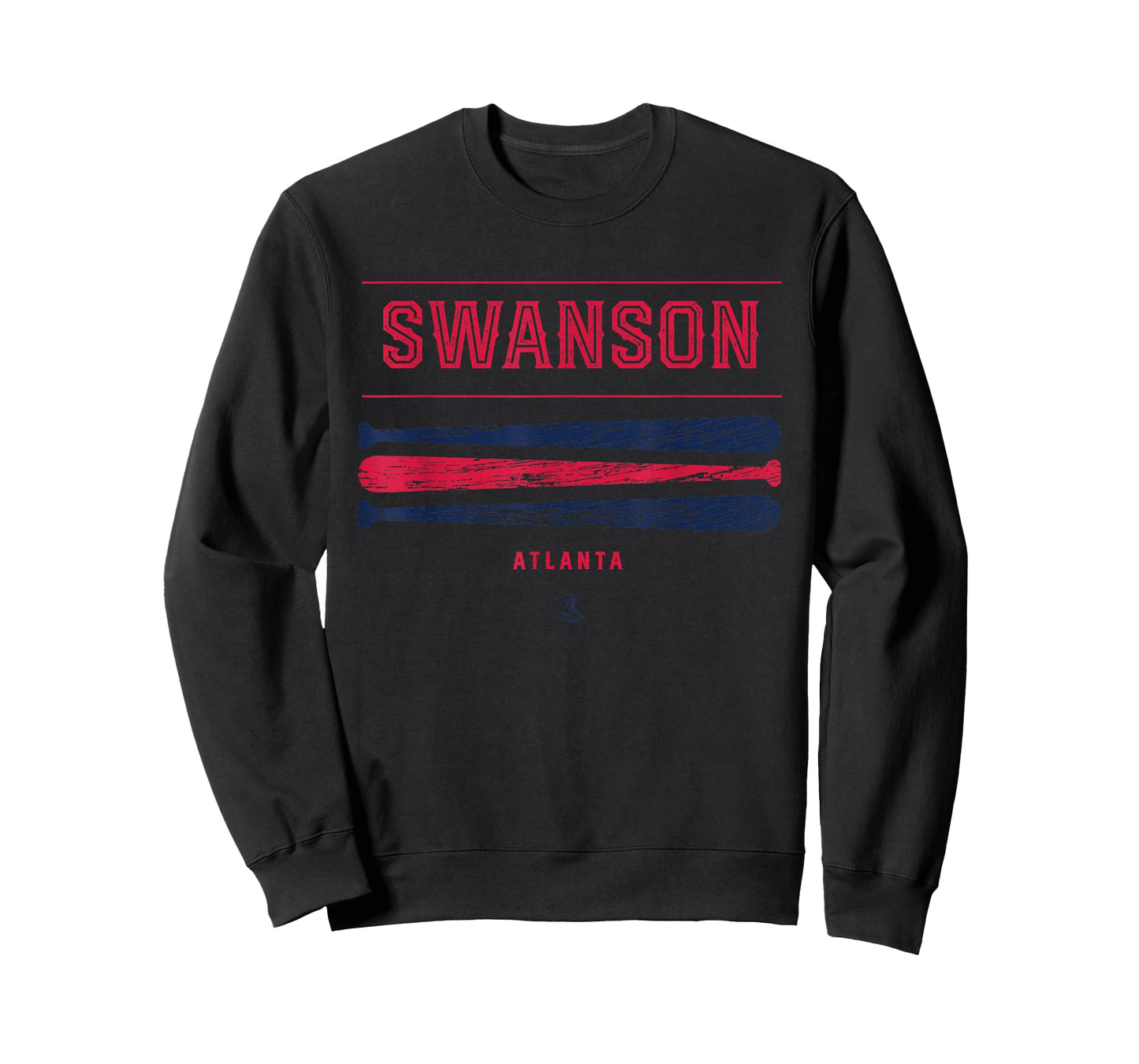 Dansby Swanson Vintage Baseball Bat Gameday T-Shirt