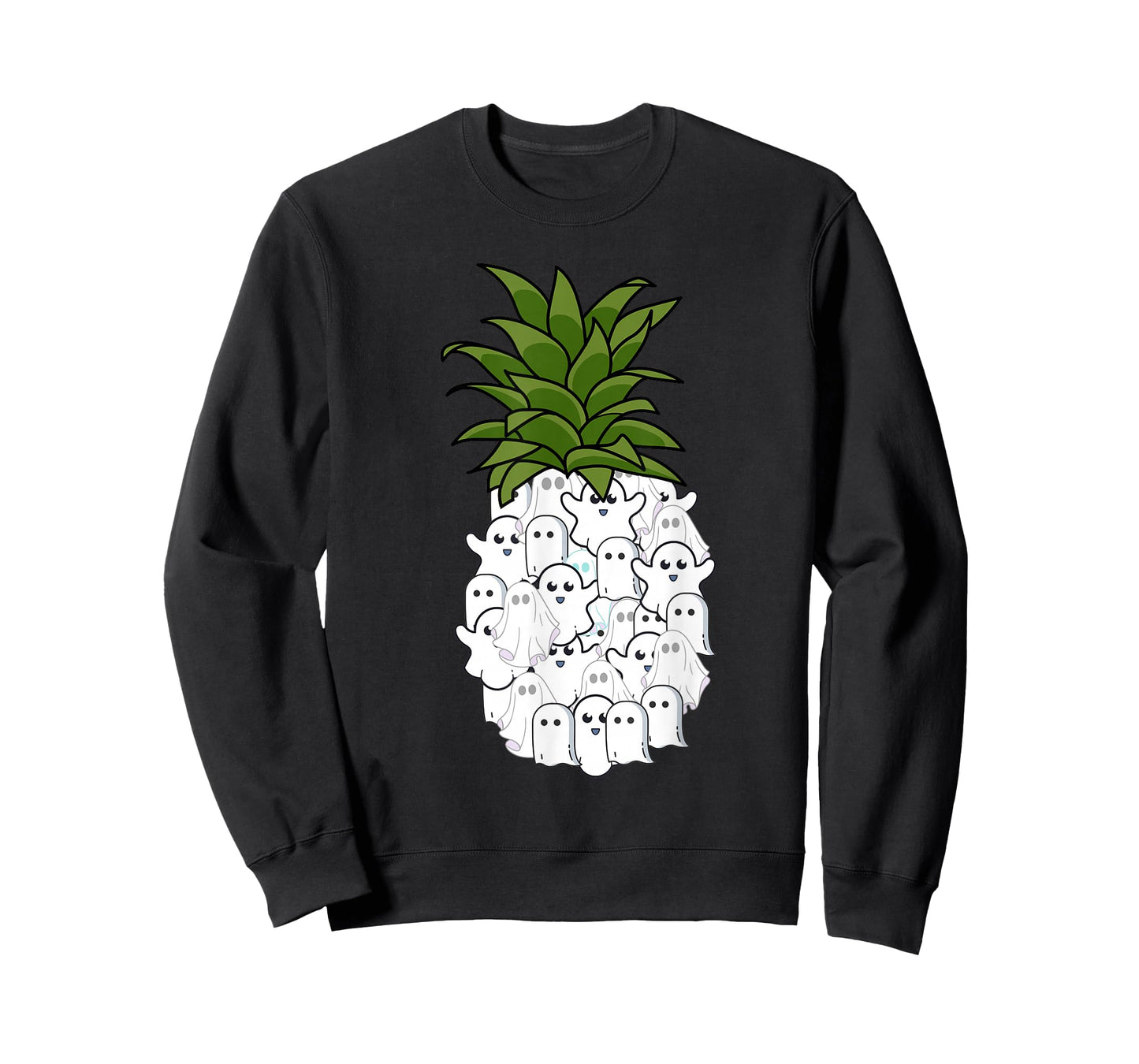 Halloween Pineapple Costume Funny Party Ghost Pineapple Love T-Shirt