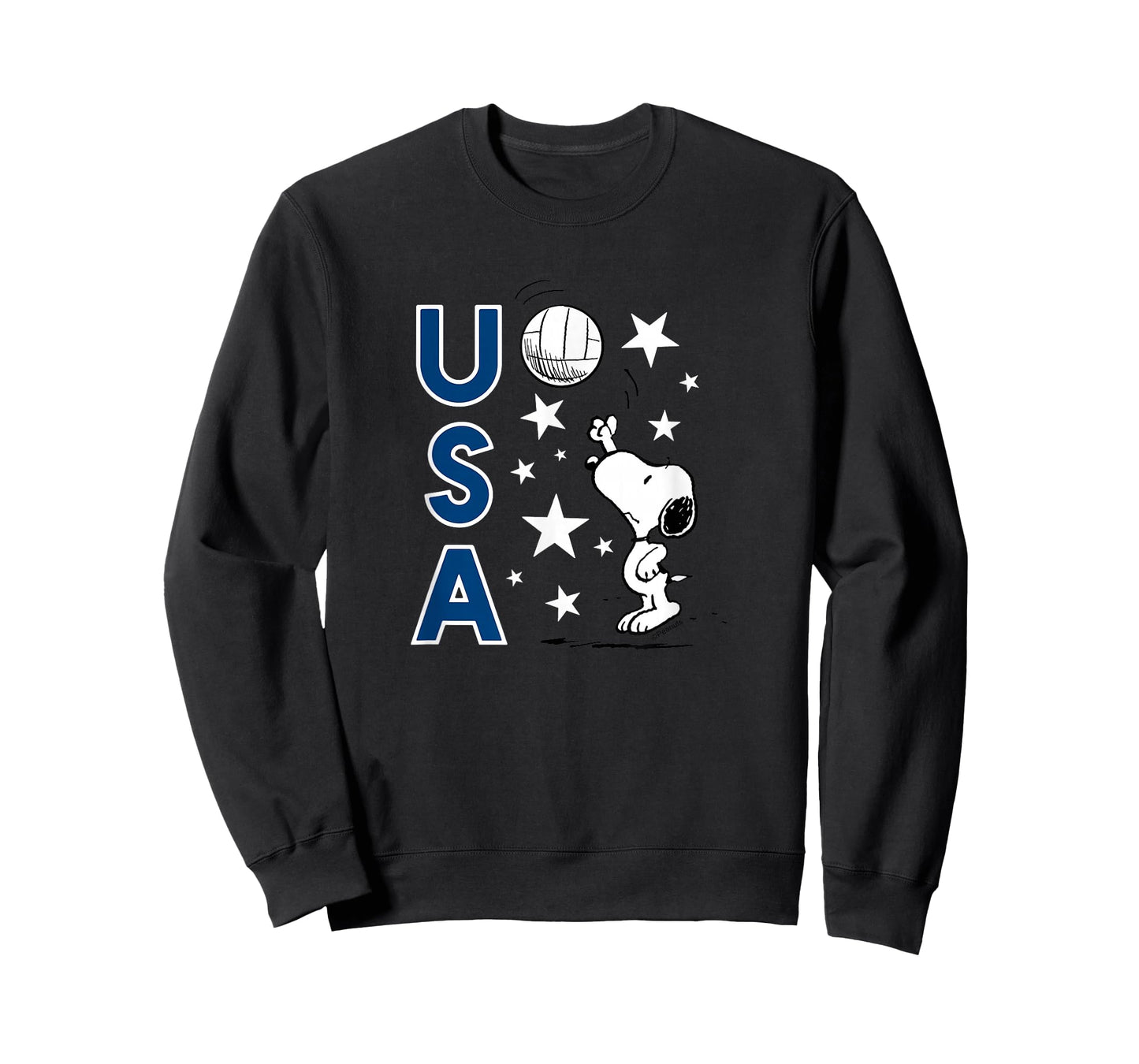 Peanuts - Snoopy USA Volleyball T-Shirt