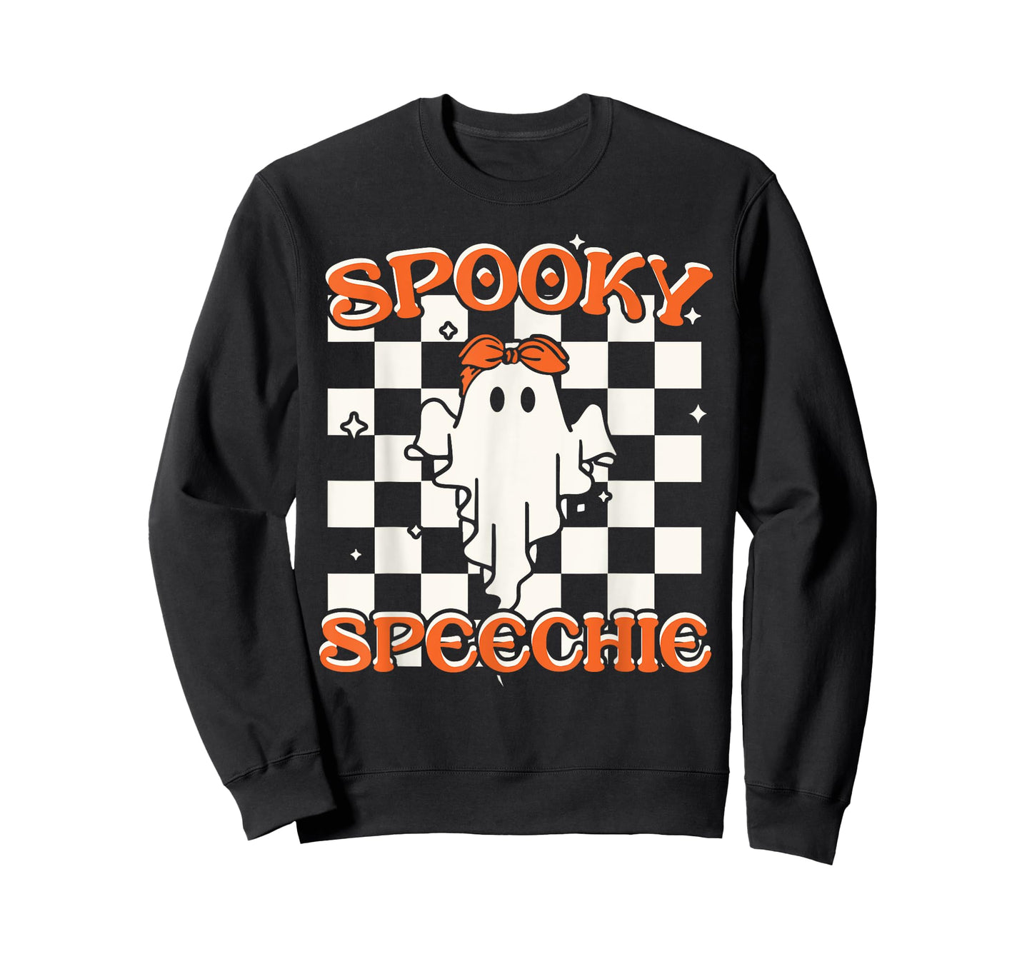 Spooky Speechie Speech Therapy Halloween Costume Ghost SLP T-Shirt