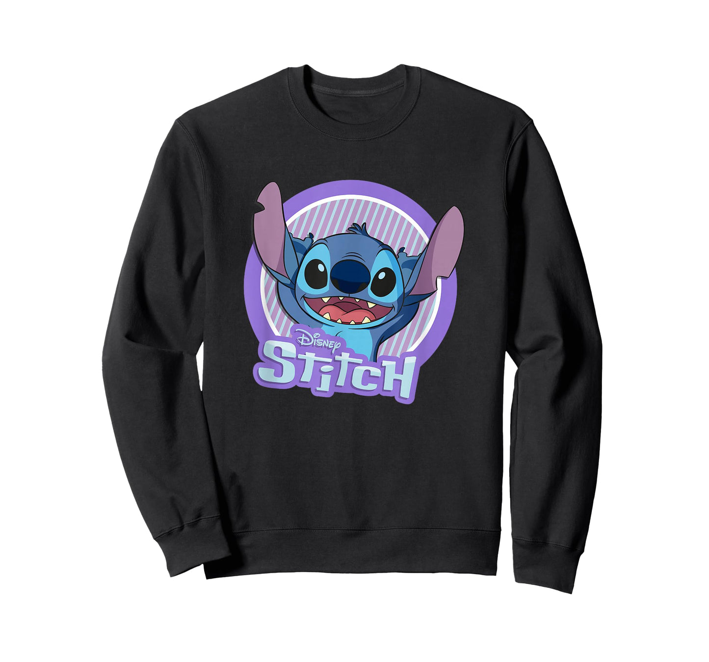 Disney Lilo & Stitch Happy Stitch Big Chest Portrait Logo T-Shirt