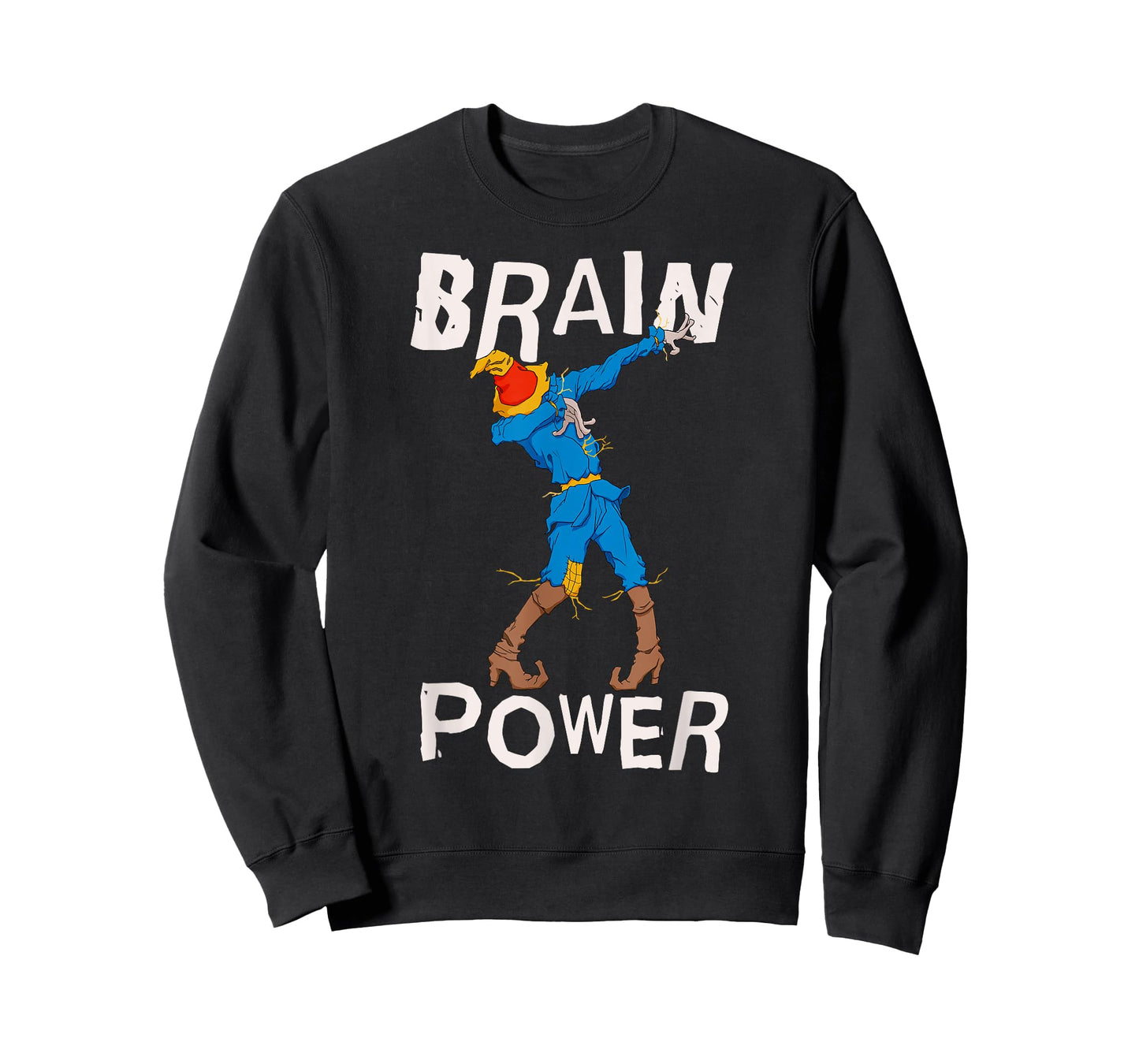 Fun Dabbing Scarecrow The Wizard of Oz Scarecrow Brain Power T-Shirt
