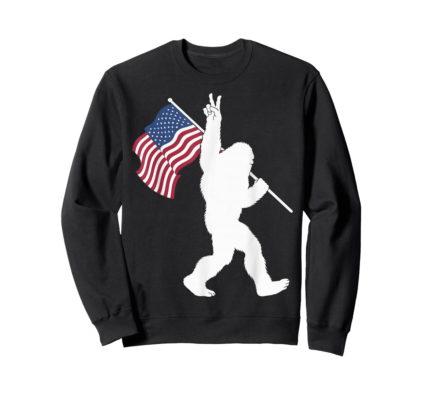 Bigfoot USA Flag T-Shirt