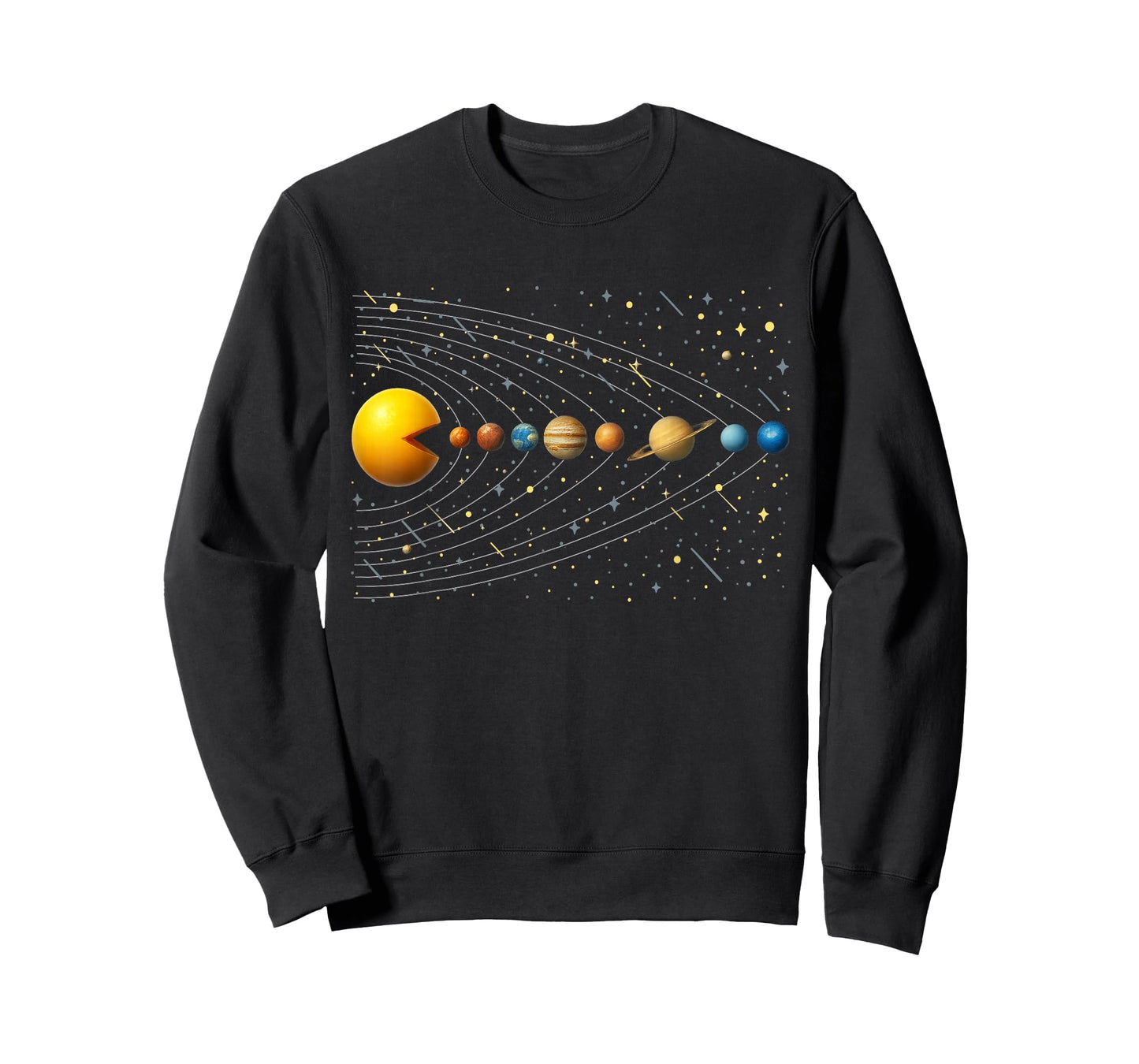 Astronauts Space Video Games Funny Solar Systems T-Shirt