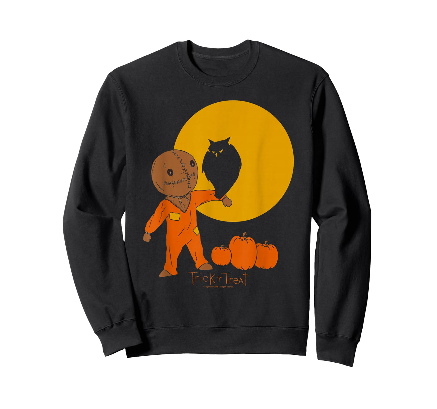 Trick 'r Treat Sam with Owl and Moon T-Shirt