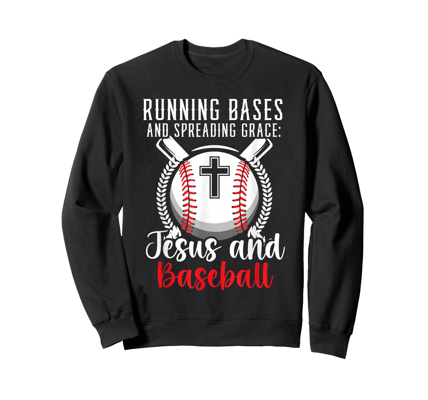 Baseball And Jesus Christian Baseball Player Religious T-Shirt
