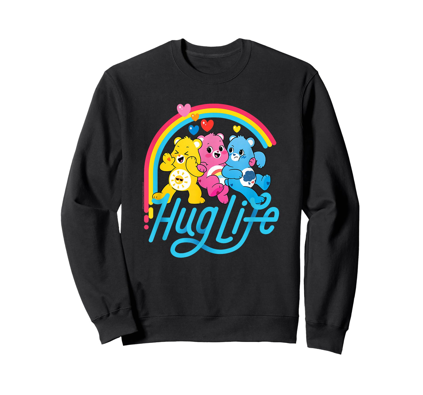 Care Bears Hug Life Rainbow Cute Cartoon T-Shirt