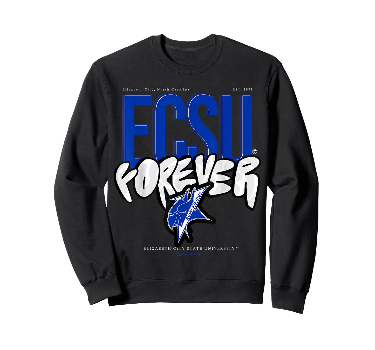 The Yard Essentials - Elizabeth City State - ECSU Forever T-Shirt
