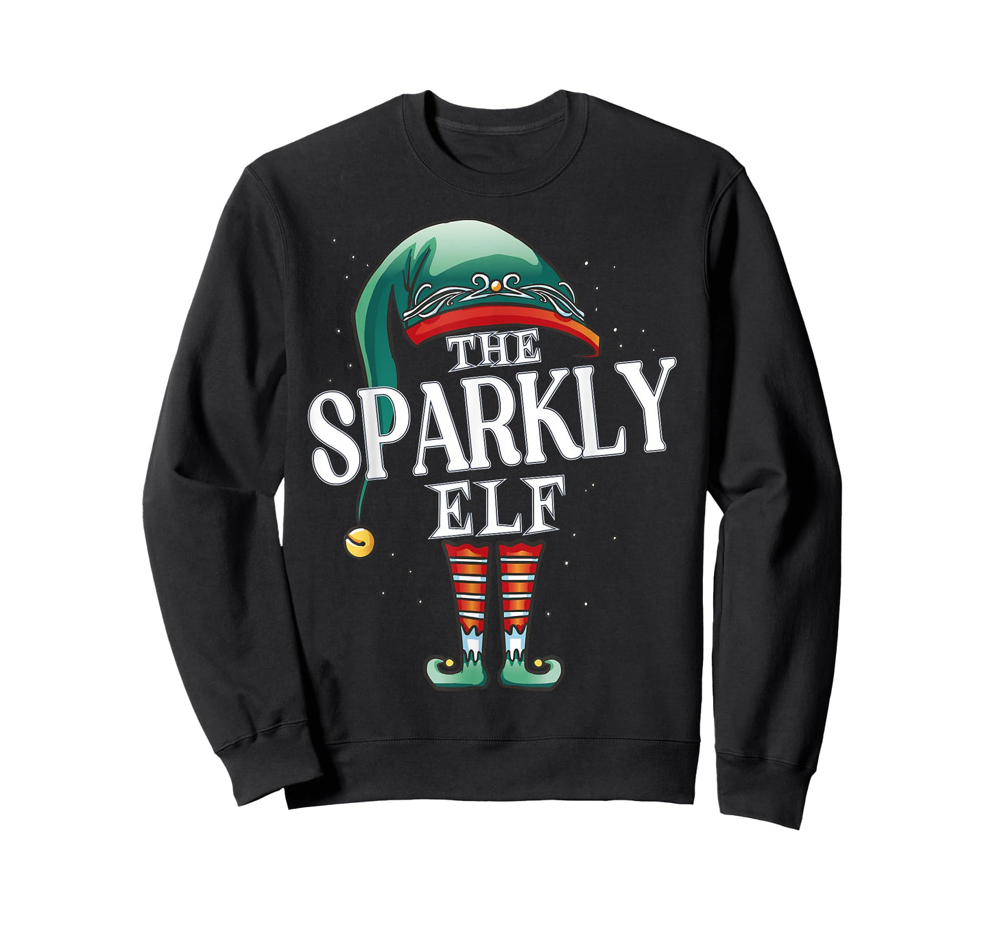 Sparkly Elf Christmas Group Xmas Pajama Party T-Shirt