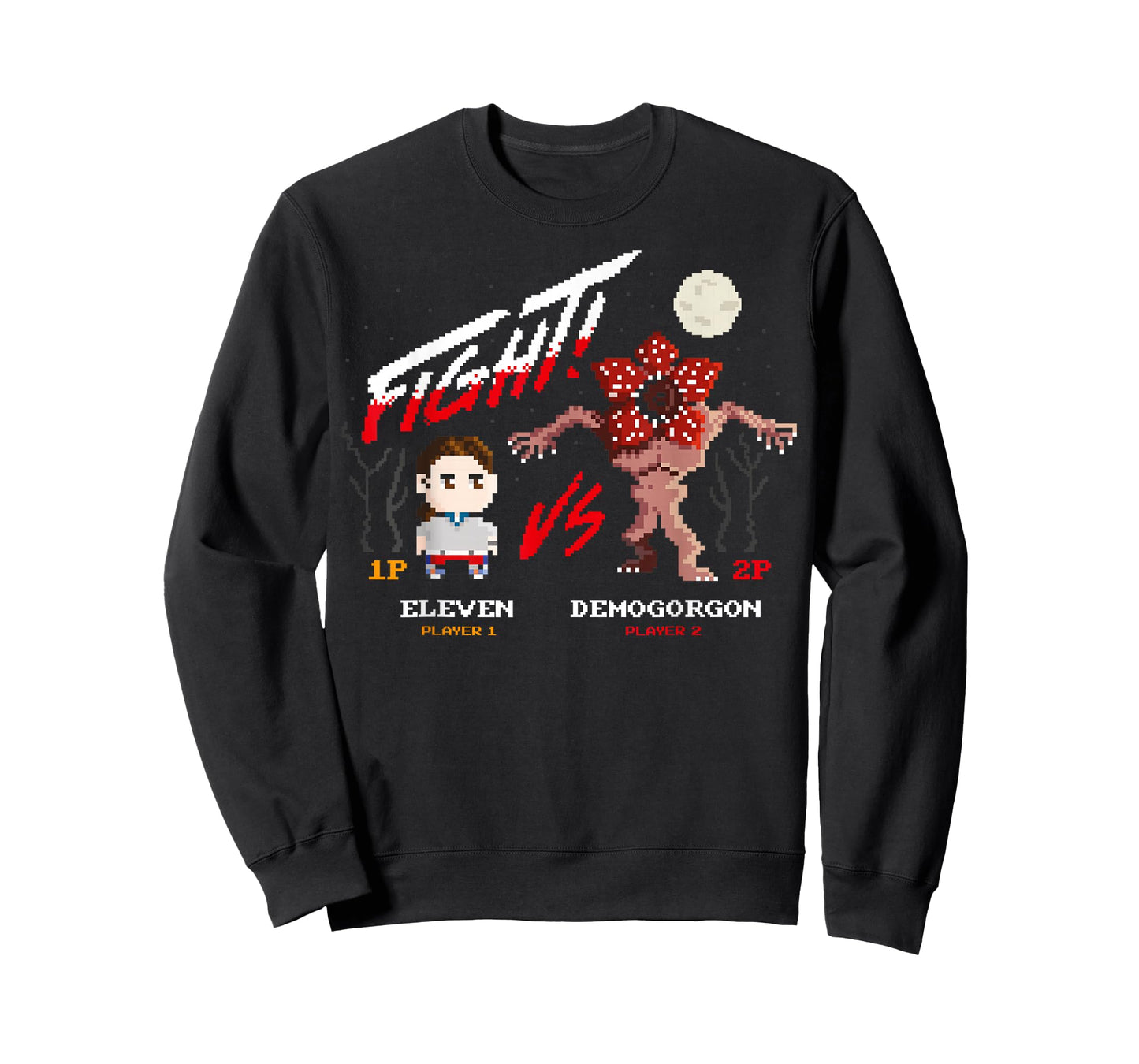 Stranger Things Season 5 Eleven VS Demogorgon Game Fight T-Shirt