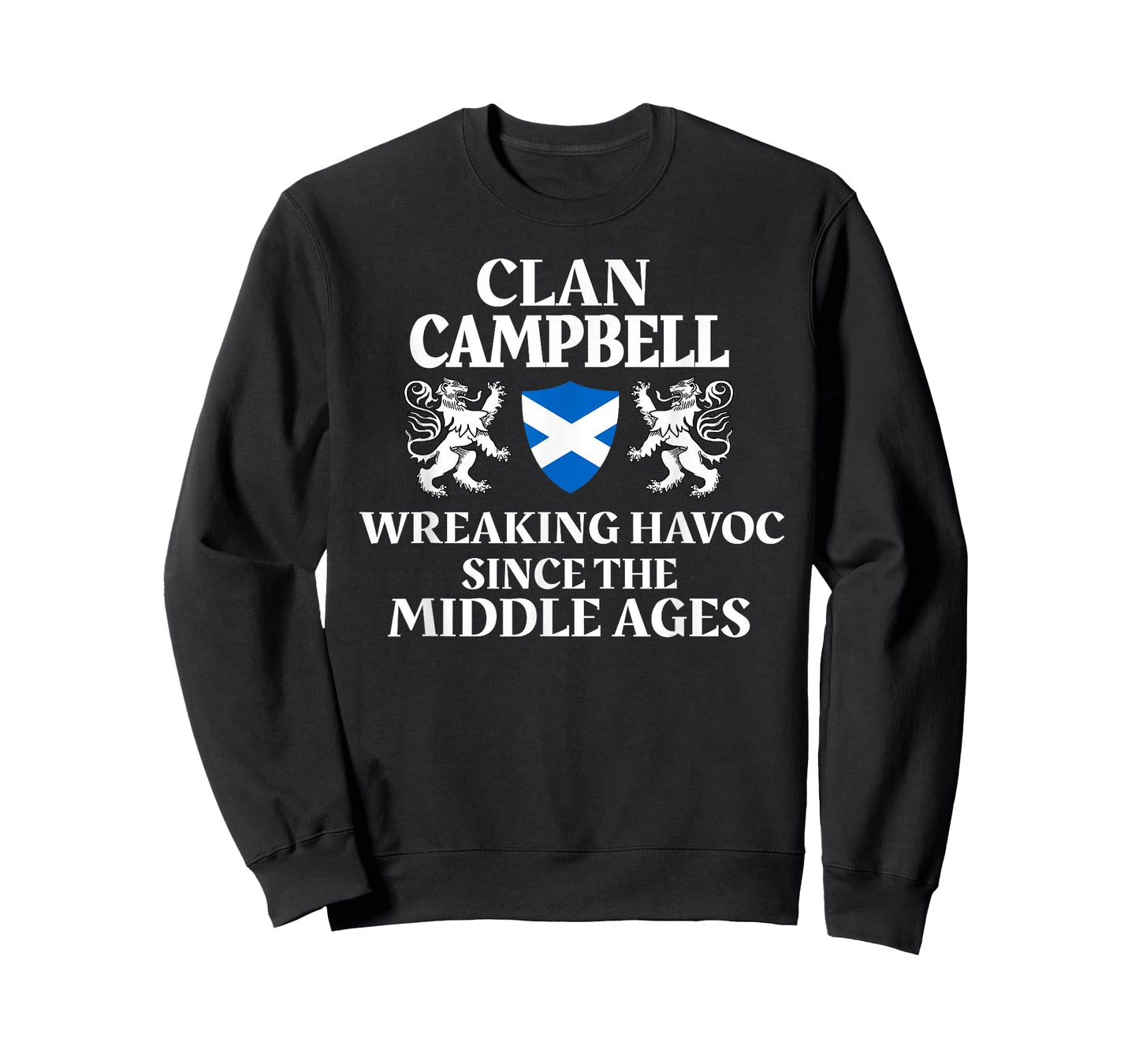 Campbell Scottish Family Clan Scotland Name Lion T-Shirt