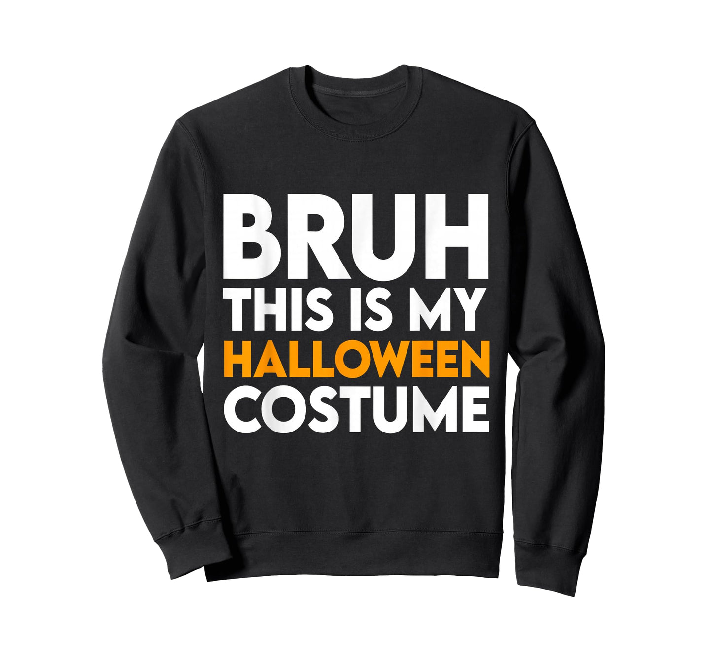 Funny Halloween Shirt 2025 Bruh This is My Halloween Costume T-Shirt