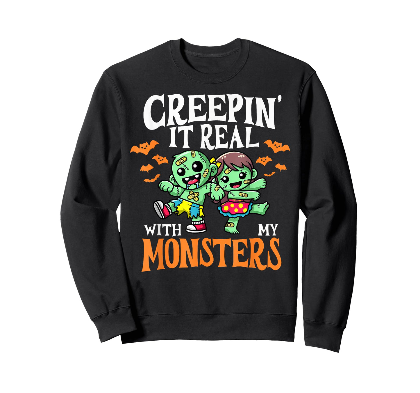 Creepin It Real Monster School Teacher Principal Halloween T-Shirt