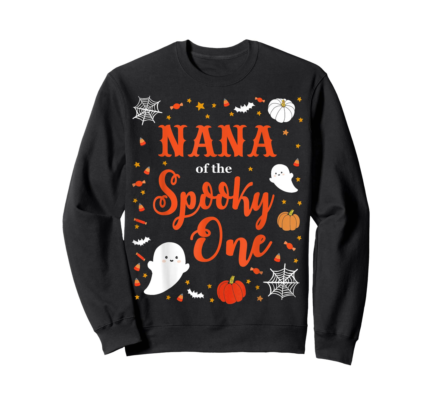 Nana Halloween 1st Birthday Matching Family Spooky One T-Shirt