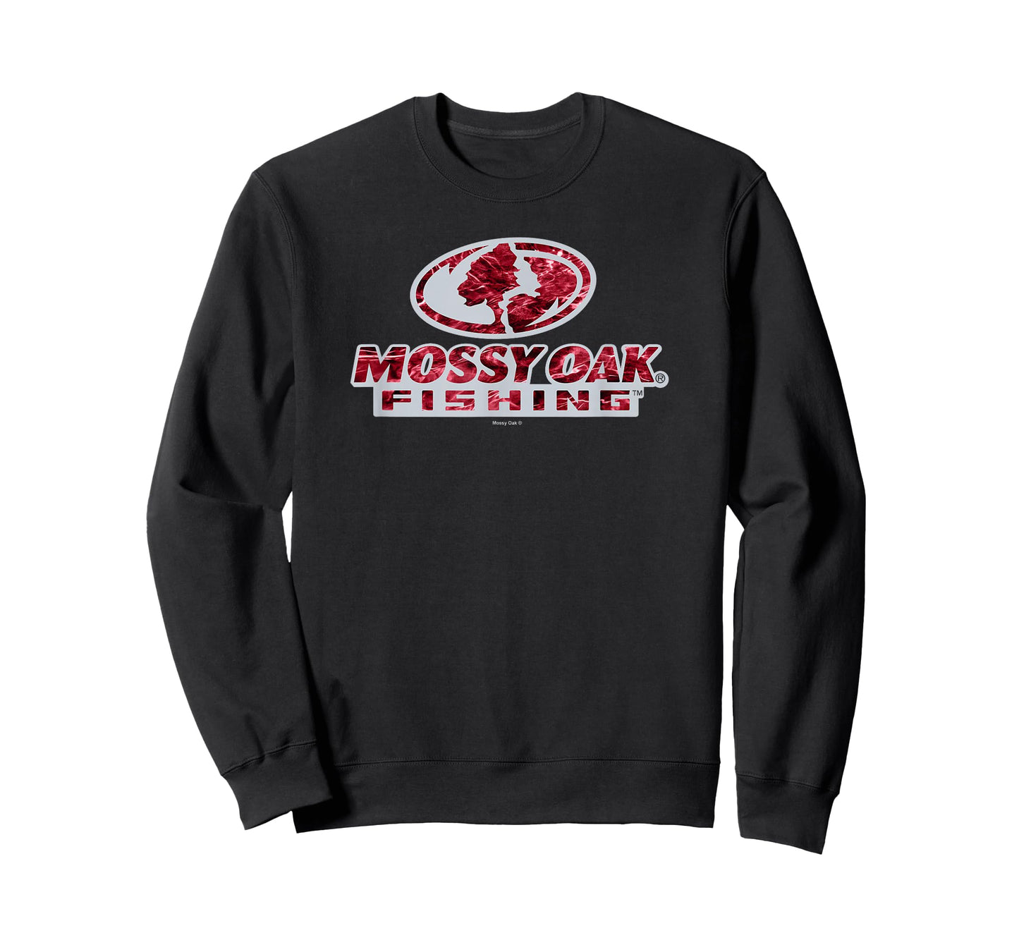Mossy Oak Fishing Open Water Classic Red Logo T-Shirt