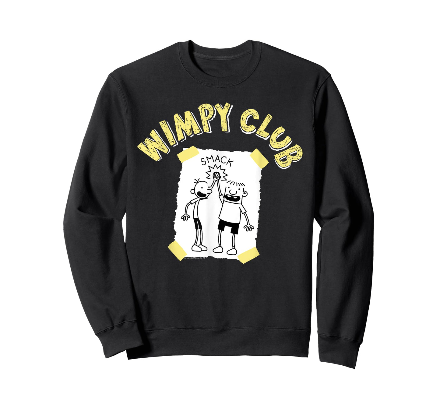 Diary of a Wimpy Kid Wimpy Club High Five Sketch Funny T-Shirt