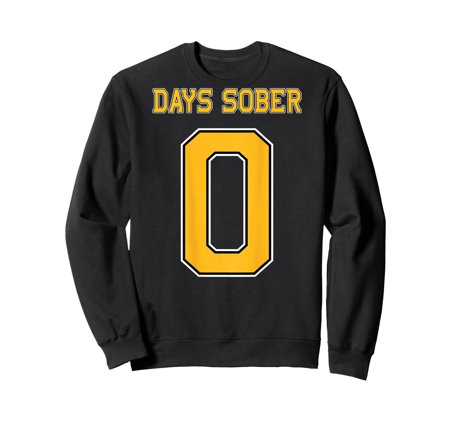 0 DAYS SOBER Jersey Hockey Football Funny Drinking Shirt T-Shirt
