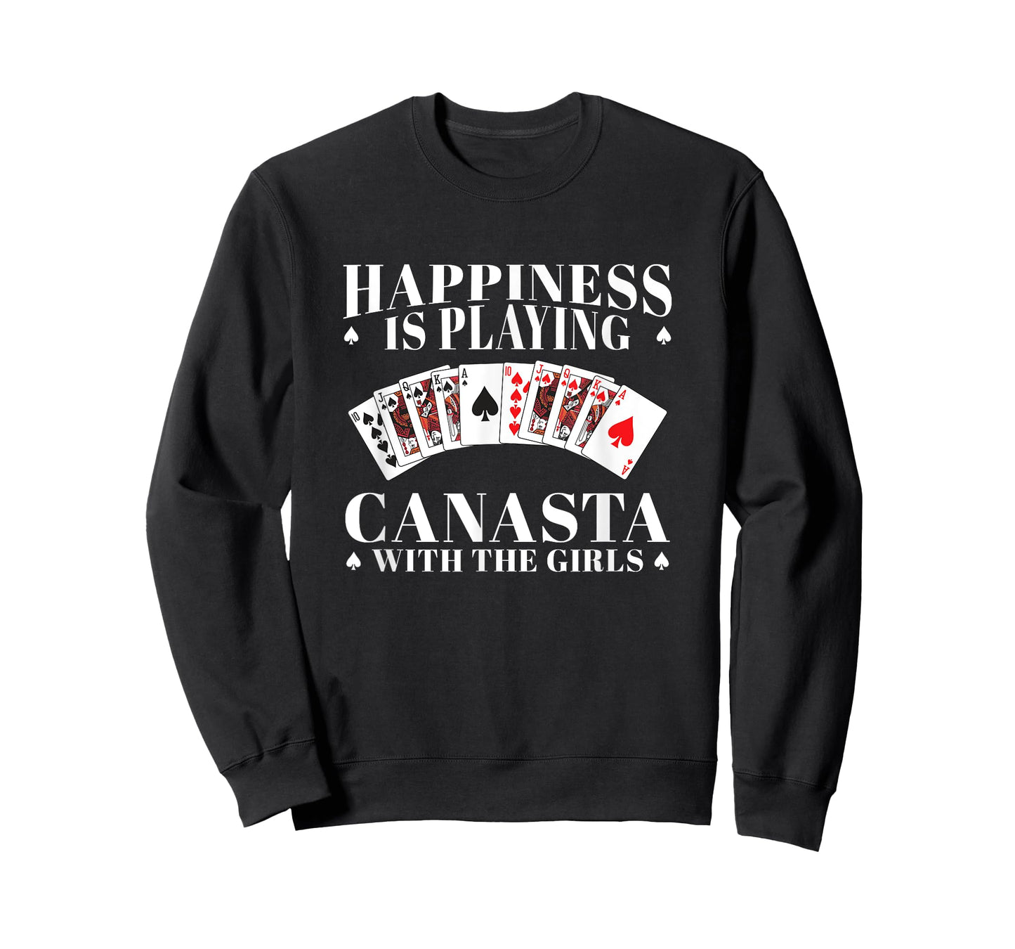Happiness Is Playing Funny Canasta Card Game With The Girls T-Shirt