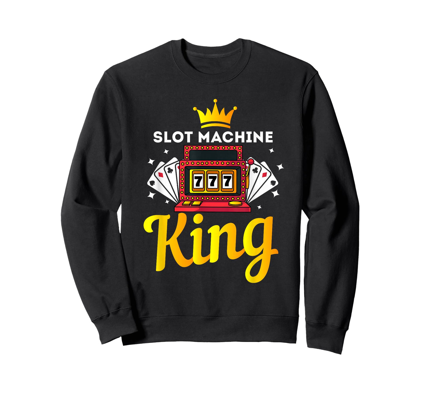Love Playing The Slot Machine Gift - Men Slot Machine King T-Shirt